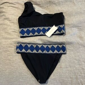 Elysiian Milos bikini set black size large